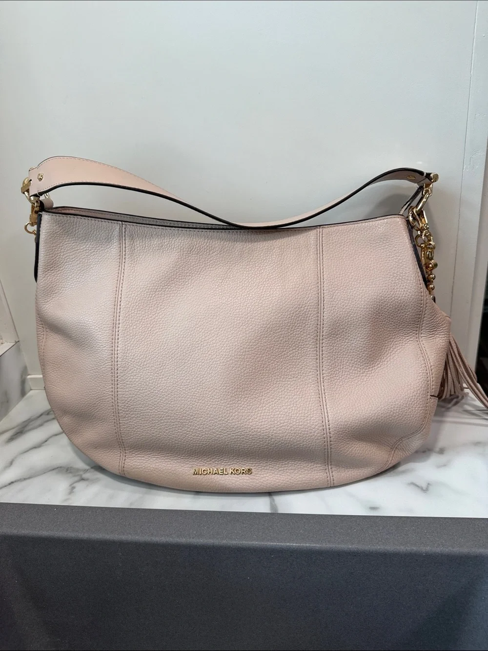 Michael Kors Brooke Large Leather Hobo